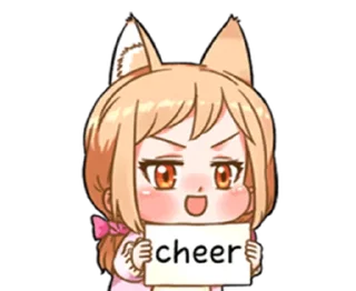 🙌 emoji cat-like lover | @cutestickers4you Telegram sticker 24 of 29