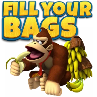 😎 emoji Donkey Kong Inu Telegram sticker 9 of 20
