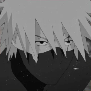 ✖️ emoji Hatake Kakashi Telegram sticker 11 of 25