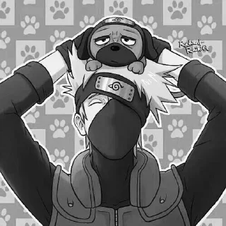 Sticker from Hatake Kakashi