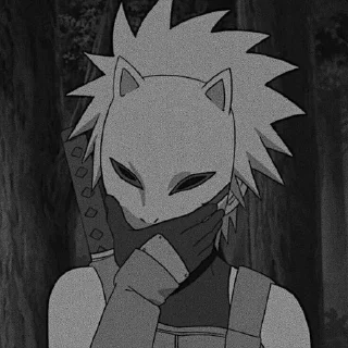 ✖️ emoji Hatake Kakashi Telegram sticker 19 of 25