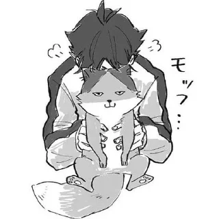 Sticker from Suna Rintarou by @frasafanaa