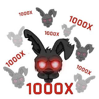 💯 emoji ScaryBunny | SUP Telegram sticker 6 of 10