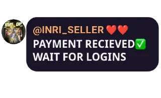 Sticker from INRI ACCOUNT STORE