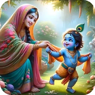 ❤ emoji Radhe Krishna @eAn0n ҽAɳσɳ Telegram sticker 9 of 53