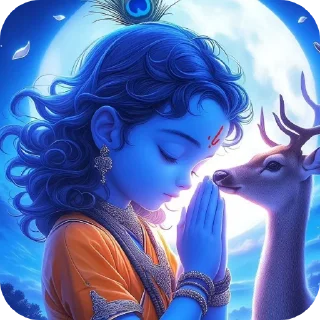 🔥 emoji Radhe Krishna @eAn0n ҽAɳσɳ Telegram sticker 8 of 53