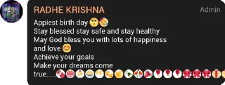😂 emoji @RADHE KRISHNA Vol.6 Telegram sticker 16 of 120