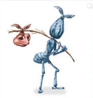 Sticker from @sabyiel silliness ^3^