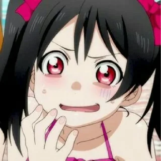 🦩 emoji Nico Yazawa - @TikelAnimeXixixi Telegram sticker 6 of 47