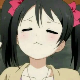 🦩 emoji Nico Yazawa - @TikelAnimeXixixi Telegram sticker 10 of 47