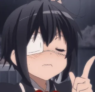 🩹 emoji Takanashi Rikka @anime_stickerspack Telegram sticker 8 of 19
