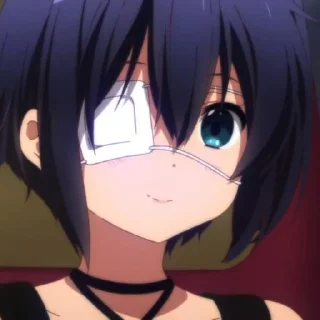 🩹 emoji Takanashi Rikka @anime_stickerspack Telegram sticker 13 of 19