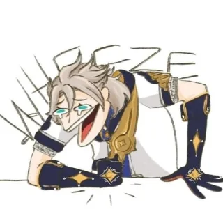 😂 emoji Genshin memes Telegram sticker 5 of 100