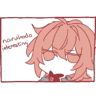 🧐 emoji Genshin memes Telegram sticker 16 of 100
