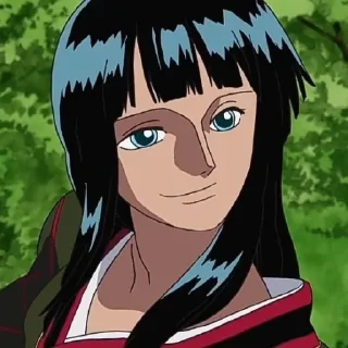 ☎ emoji Nico robin by @Y0NIGU Telegram sticker 12 of 31
