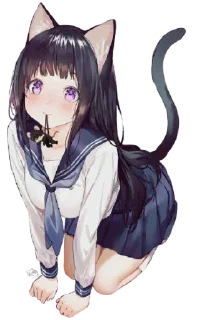 Sticker from Eru chitanda @animestickerchannel