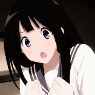 🥺 emoji chitanda eru @TikelAnimeXixixi Telegram sticker 5 of 20
