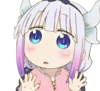 😧 emoji KANNA @animestickerchannel Telegram sticker 18 of 90