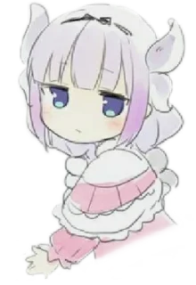 😑 emoji KANNA @animestickerchannel Telegram sticker 15 of 90