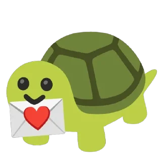 💌 emoji Turtles 2 @u1f422 Telegram sticker 12 of 120