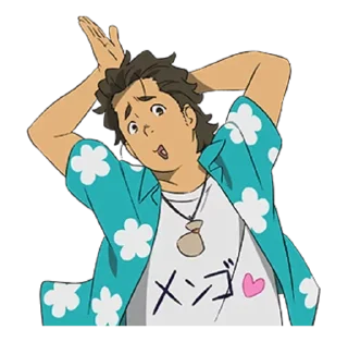 😯 emoji Anohana @animestickerchannel Telegram sticker 23 of 74
