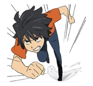 😡 emoji Anohana @animestickerchannel Telegram sticker 21 of 74