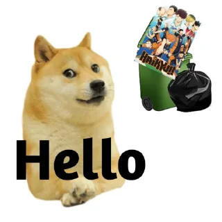 🎭 emoji Your Favourite Anime // @TrashVillage Telegram sticker 10 of 65
