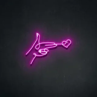 🫰 emoji Aesthetic Neon Stickers @moon_dancerlove Telegram sticker 19 of 30