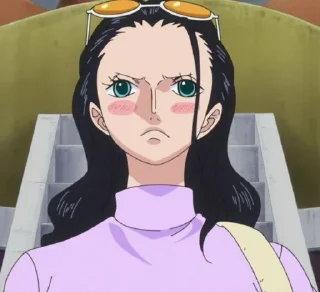 📚 emoji Nico Robin by: @neptoonshelp Telegram sticker 13 of 26