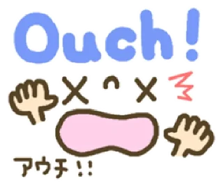😖 emoji Cutesy Emoticons Telegram sticker 15 of 40