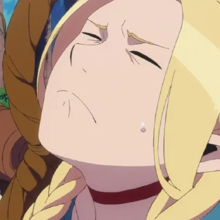 😫 emoji Dungeon Meshi @ZackBloodshot Telegram sticker 9 of 13