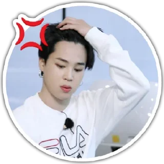 👿 emoji BTS Telegram sticker 22 of 100