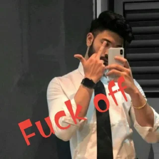 🖕 emoji Bihari king queen Telegram sticker 21 of 41