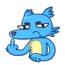🖕 emoji Animated stickers by @prowebster Telegram sticker 15 of 50