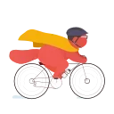 🚴 emoji Animated stickers by @prowebster Telegram sticker 6 of 50