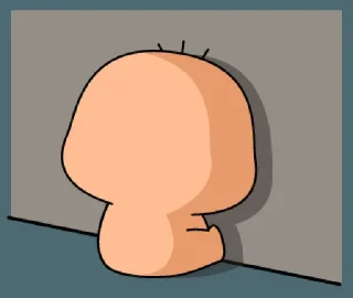 ☁️ emoji Chubby Telegram sticker 24 of 36