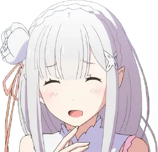 😄 emoji @Blurryfacefei's Choice Vol.1 (AnimePack) Telegram sticker 23 of 120