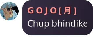 Sticker from 𝗚𝗲𝗻𝗸𝗮𝗶 :)'s Sticker Pack (@Gojo_proxbot)