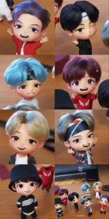 💜 emoji BTS OT7 Telegram sticker 6 of 120