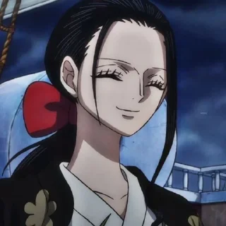 ☺️ emoji Nico Robin by : @nisaasticker Telegram sticker 13 of 75