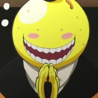 🍋 emoji @stikeranimex ➖ KORO SENSEI Telegram sticker 7 of 20