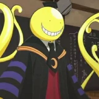 🍋 emoji @stikeranimex ➖ KORO SENSEI Telegram sticker 8 of 20