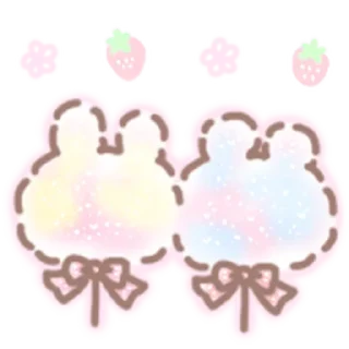 💕 emoji cotton candy @stickieri Telegram sticker 14 of 40