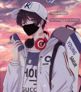 Sticker from @Opstickerpacks 😎Boys Anime ✨💖