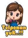 😊 emoji LDR Couple Story @Tikelmu Telegram sticker 5 of 81