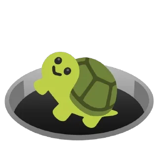 Sticker from Turtles 2 @u1f422