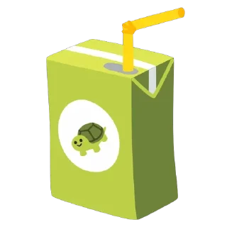 🧃 emoji Turtles 3 @u1f422 Telegram sticker 1 of 101