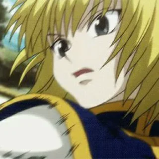 🍟 emoji Kurapika - @animestickersid Telegram sticker 14 of 30