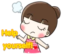 💁 emoji Girl Telegram sticker 17 of 120