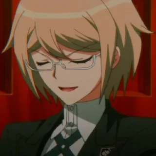 🐚 emoji Byakuya Togami || AnimeStickerPack Telegram sticker 17 of 29